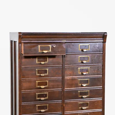 Antiker Apothekerschrank