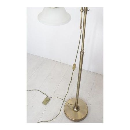 Art Déco Standleuchte mit zwei Lampen - sofort lieferbar