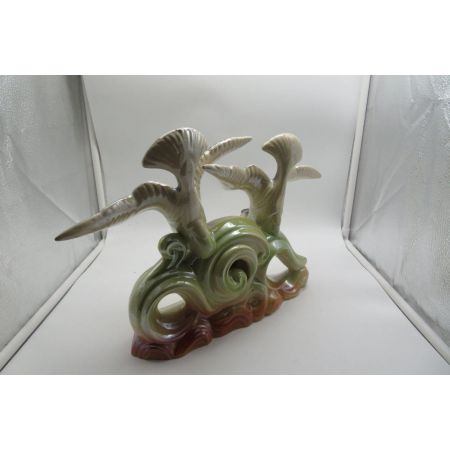 Art Déco Skulptur "Vogel Paar"