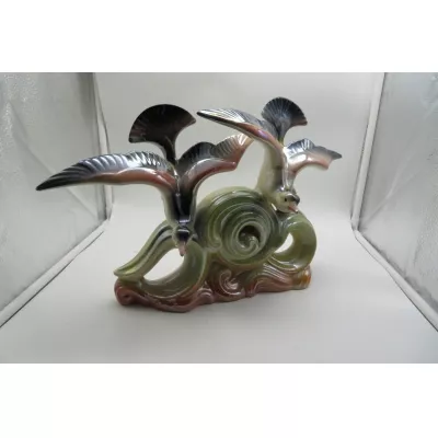 Art Déco Skulptur "Vogel Paar"