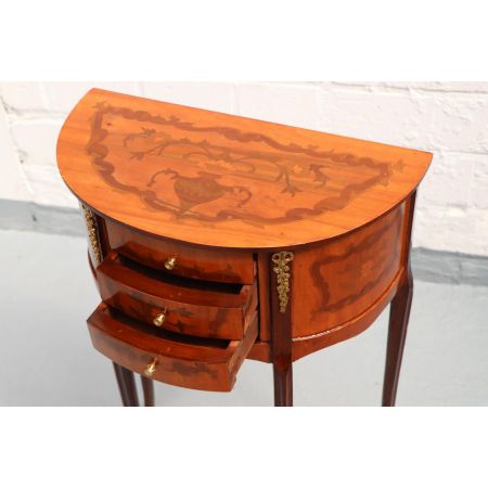 MORRIS Barock Stil 2er Set Beistelltische "Serge", in Cognac - sofort lieferbar