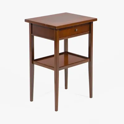 Beistelltisch Antik Stil – Mahagoni Beistelltisch im englischen Stil