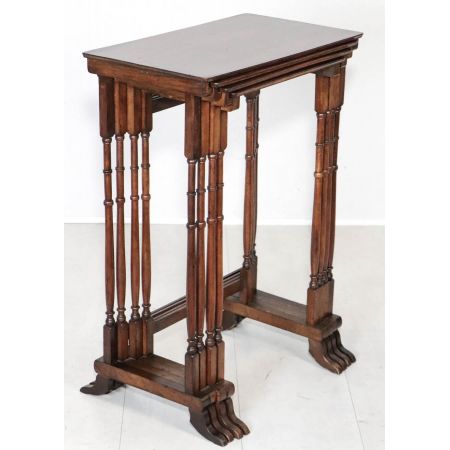 Edwardianisches Nest of Tables/Beistelltische aus Mahagoni