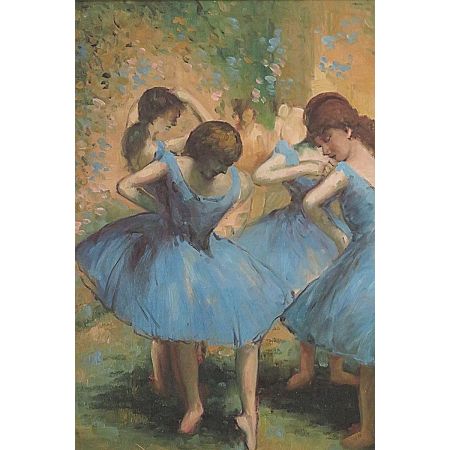 Bild Blue Dancer, Oil painting
