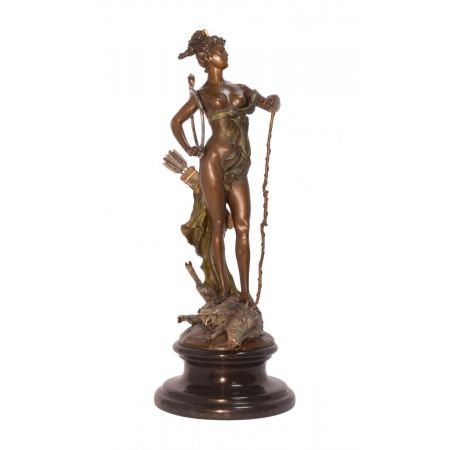 Bronzefigur Diana Victorious 47,6x17,9x17,9cm