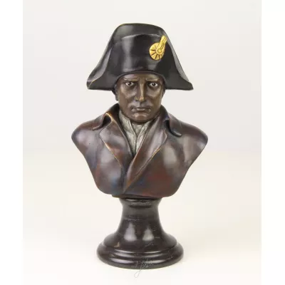 Bronzefigur Bust von Napoleon 25x9,4x14,8cm
