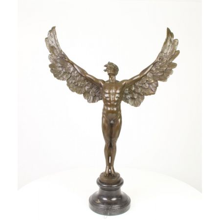 Bronzefigur The Winged Day 82,8x20x58,9cm