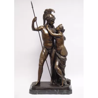 Bronzefigur Venus und Mars 68,2x20,9x34,1cm