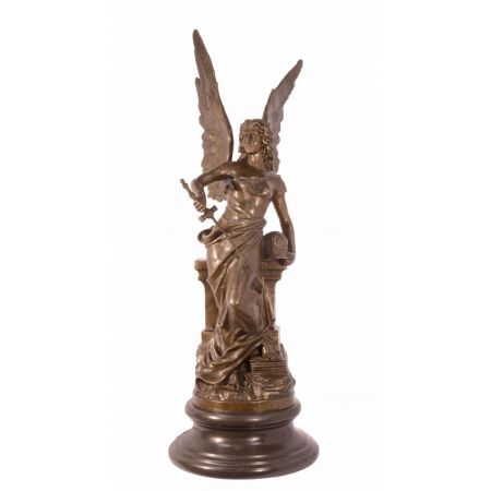 Bronzefigur Minerva 73,6x28,2x38cm