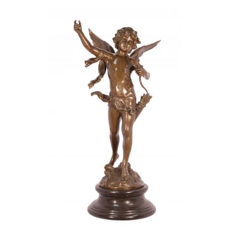 Bronzefigur Cupid 70,7x26,6x37cm