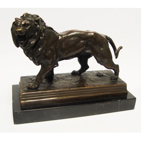 Bronzefigur Lion 20,6x12,1x25,5cm