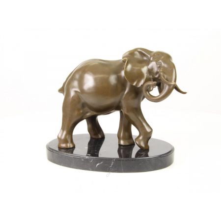 Bronzefigurn Elephant 24,8x18,4x32,5cm