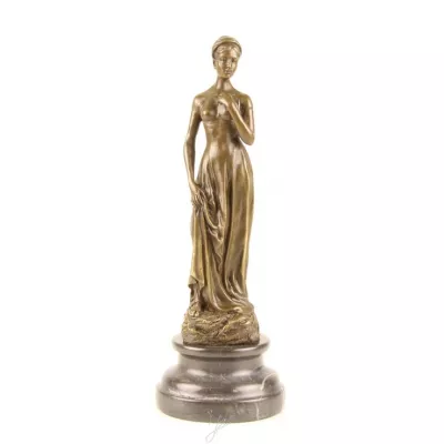 Bronzefigur Young Woman 27,8x9,8x9,8cm