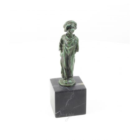 Bronzefigur Little Street Urchin 21,2x7x7cm