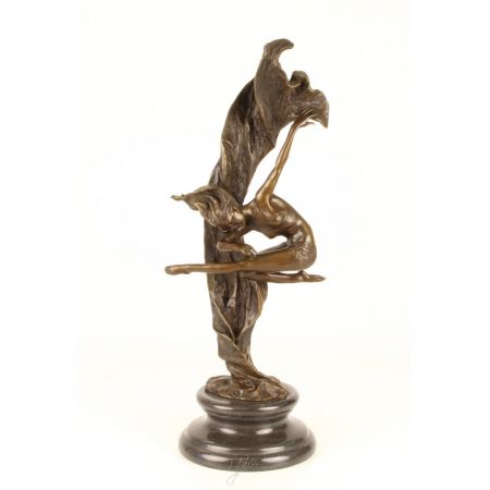 Bronzefigur Swirl Dancer 53x18x21cm