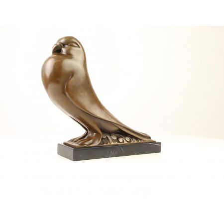 Art Deco Bronzefigur Schweineon 29,2x9,5x31,3cm