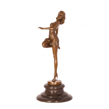 Bronzefigur Dancer 28,8x11,9x13,2cm