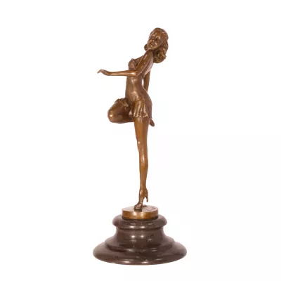 Bronzefigur Dancer 28,8x11,9x13,2cm