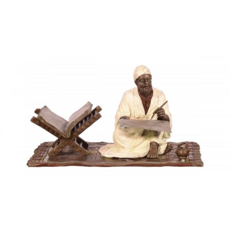 Bronzefigur Scribe 11,2x11,5x20,9cm