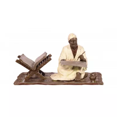 Bronzefigur Scribe 11,2x11,5x20,9cm