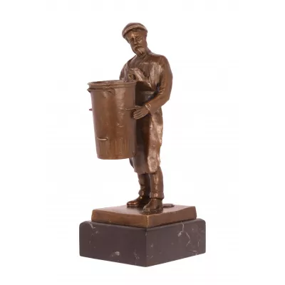 Bronzefigur Pen Holder 22,3x8,5x10,8cm