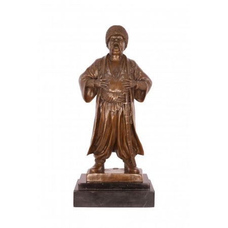 Bronzefigur Cossack 46,2x14,1x20,1cm