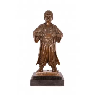 Bronzefigur Cossack 46,2x14,1x20,1cm