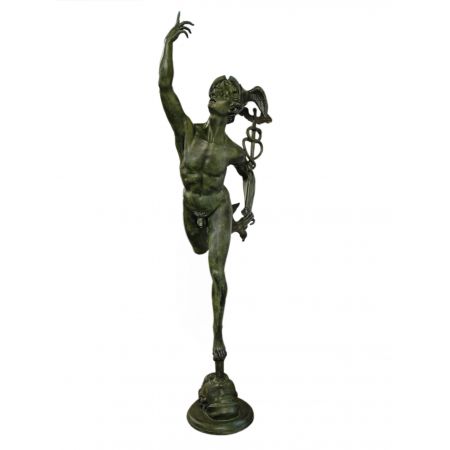 Bronzefigur Mercury 252cm