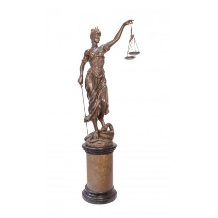 Bronzefigur The Lady Justice 190cm