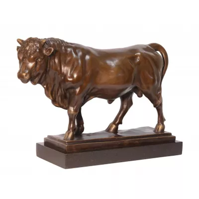 Bronzefigur Stier 33,5cm