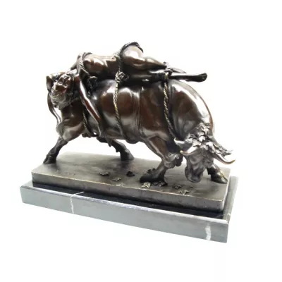 Bronzefigur Europa und The Stier 31cm