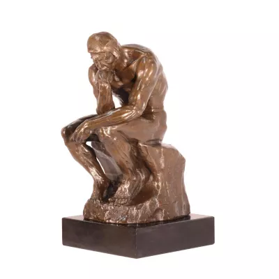 Bronzefigur The Thinker 30,5cm