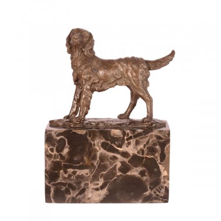 Bronzefigur Dog 16x12,5cm