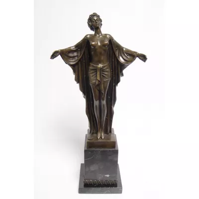 Bronze Spring Awakening H: 44 Cm.