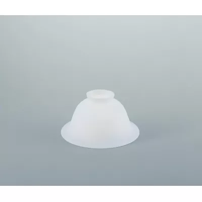 Berliner Messinglampen Ersatzschirm 11ops weiß satiniert 8x16cm / 6cm
