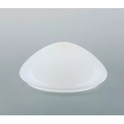 Berliner Messinglampen Ersatzschirm 135op weiß glänzend 14x29cm / 25cm