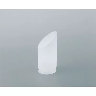 Berliner Messinglampen Ersatzschirm 143op weiß glänzend 16x8cm / 8cm