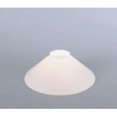 Berliner Messinglampen Ersatzschirm 17ops weiß satiniert 7x20cm / 6cm