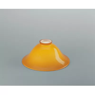 Berliner Messinglampen Ersatzschirm 22co cognac 9x22cm / 6cm