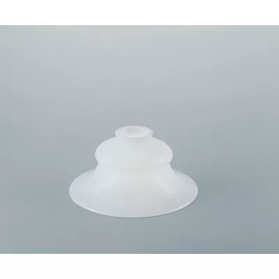 Berliner Messinglampen Ersatzschirm 29op weiß glänzend 9x20cm / 6cm