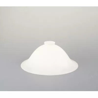 Berliner Messinglampen Ersatzschirm 38op weiß glänzend 11x30cm / 6cm
