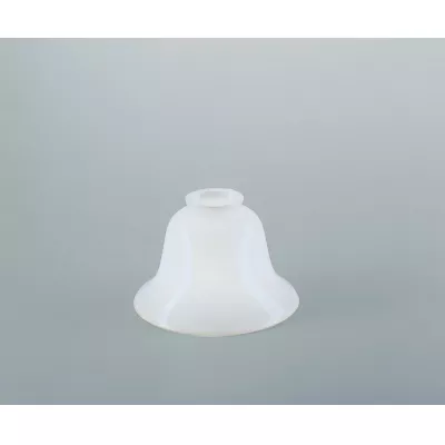 Berliner Messinglampen Ersatzschirm 40op weiß glänzend 10x16cm / 6cm