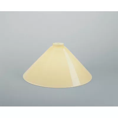 Berliner Messinglampen Ersatzschirm 89eb elfenbein 16x35cm / 6cm
