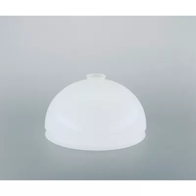 Berliner Messinglampen Ersatzschirm 91op weiß glänzend 17x30cm / 6cm