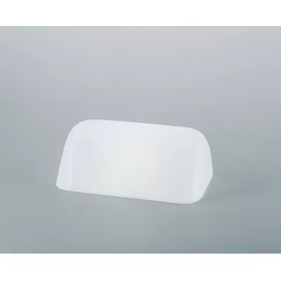 Berliner Messinglampen Ersatzschirm 99op weiß glänzend 9x23cm