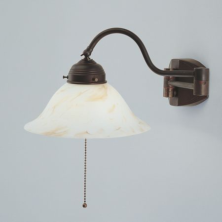 Wandlampe A64 in Antik