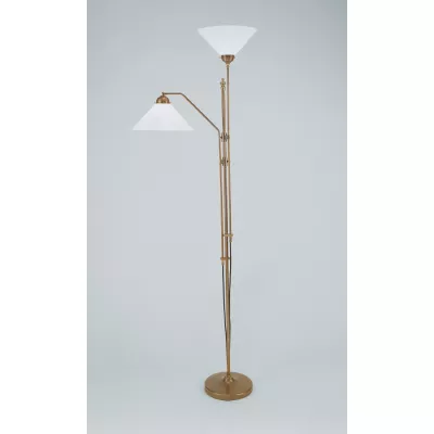 Berliner Messinglampen Stehlampe T3T4ST02 in Berliner Messing