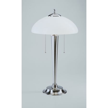 Nachttischlampe V16 in Nickel matt