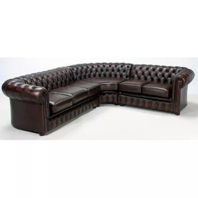 "London classic" Chesterfield Ecksofa