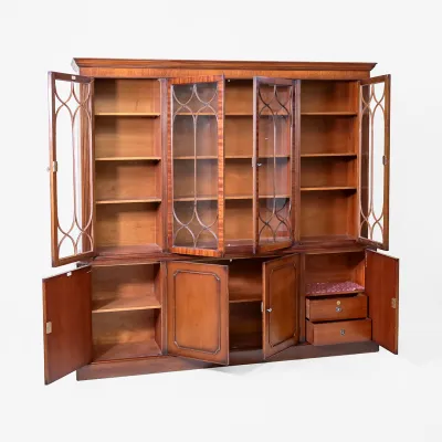 Mahagoni Bücherschrank